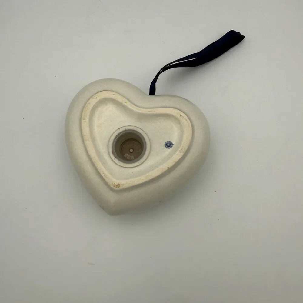 Vintage Pfaltzgraff Yorktown Heart Shaped Pomander Diffuser Sachet Potpourri